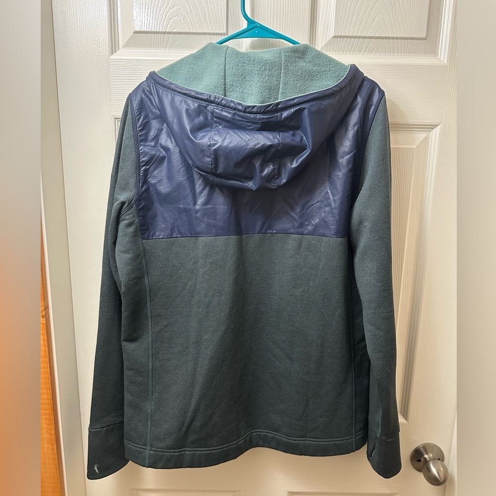 Smartwool Merino Sport Fleece Full Zip Hybrid Hoody Men’s Medium - Picture 2 of 4